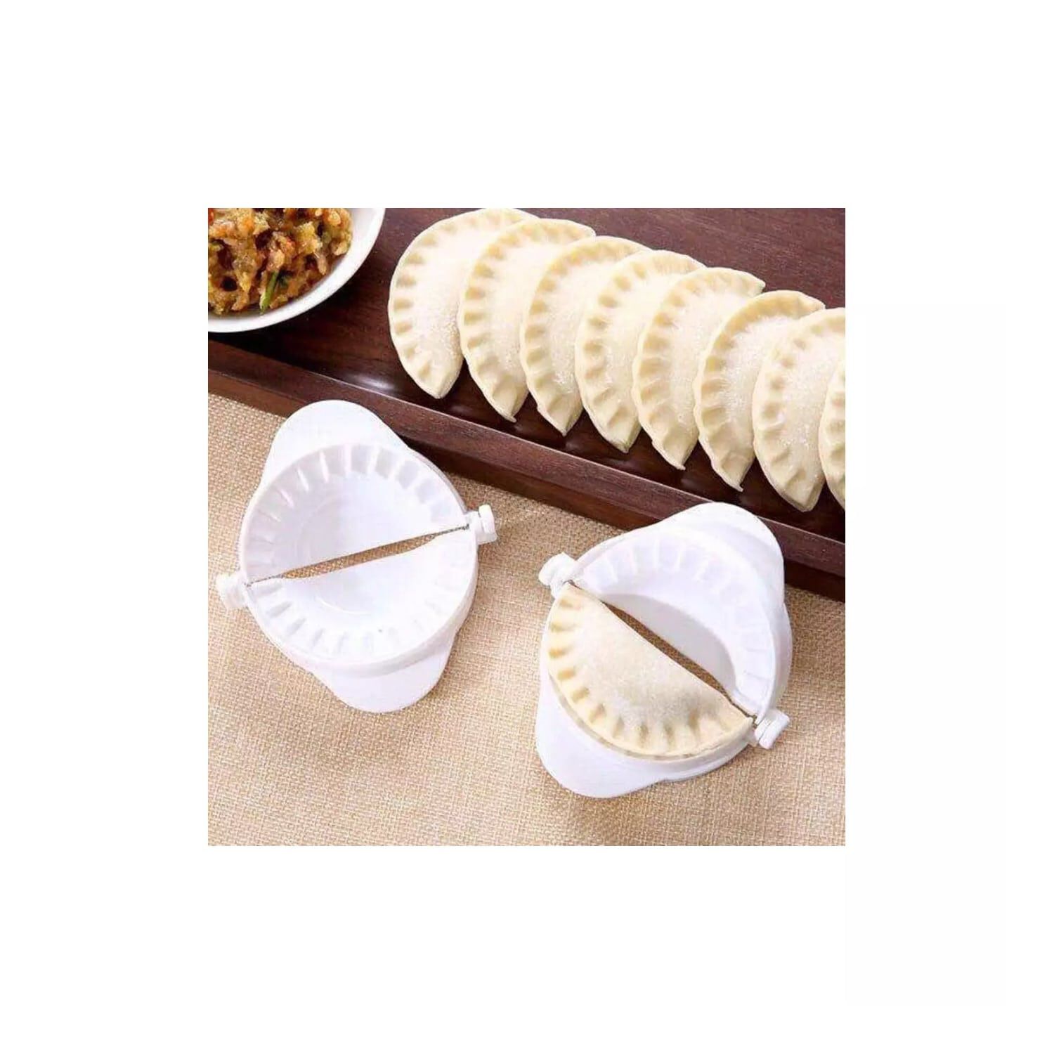 Set 3 Moldes Plasticos Para Empanadas Diferentes Tama&ntilde;os image number 3.0