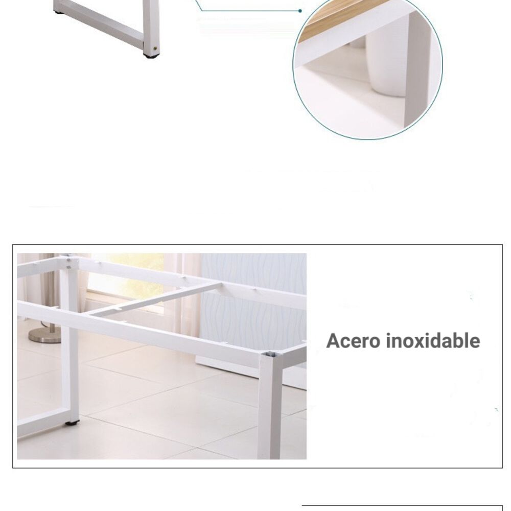 Escritorio Mesa 120*60*74cm By Lubabycas Negro image number 5.0