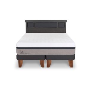 Cama Europea Cic Balance / 2 Plazas / Base Dividida + Respaldo