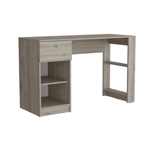 Escritorio Melamina 1 Cajon 75,6x120,2x47,3 Cm Gris