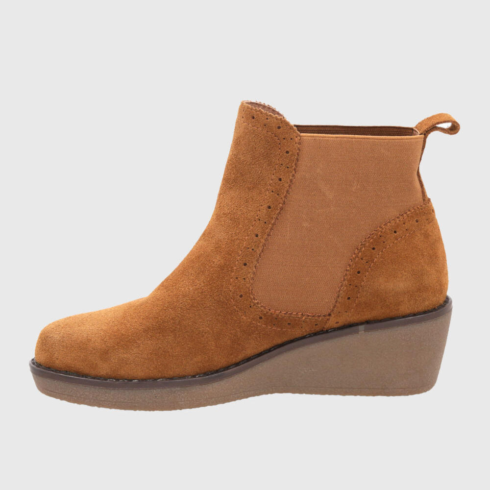 Botin Cuero Gadie Camel image number 3.0
