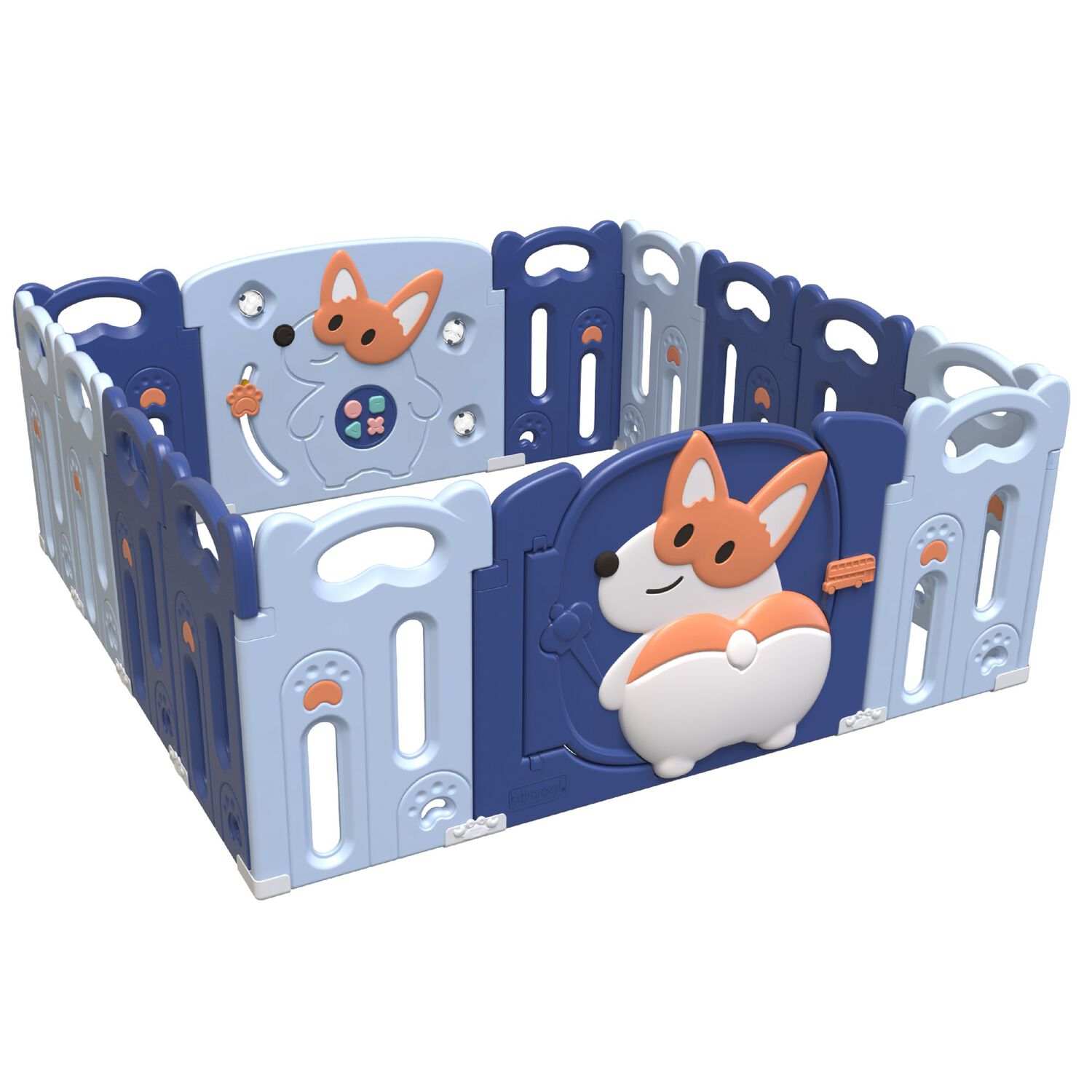 Corral Did&aacute;ctico De Juegos Corgi Azul image number 0.0
