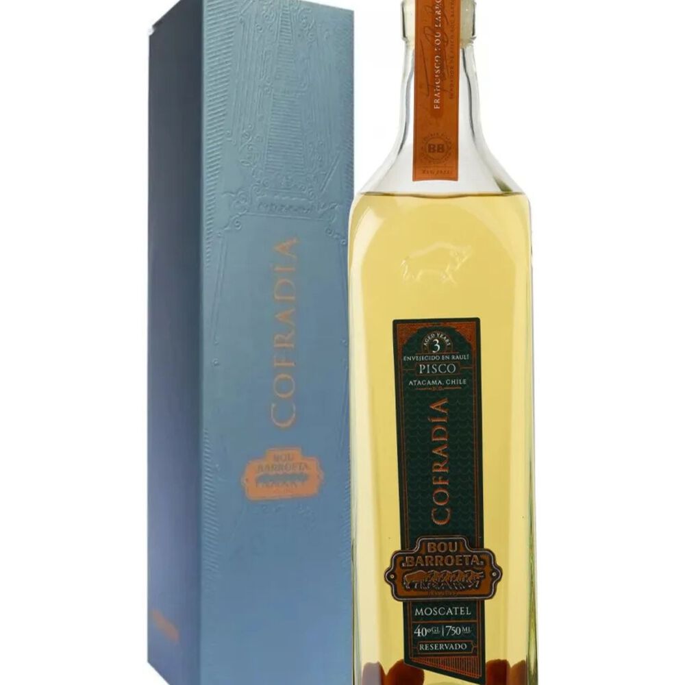 Pisco Bou Barroeta Cofrad&iacute;a 40 750ml image number 0.0