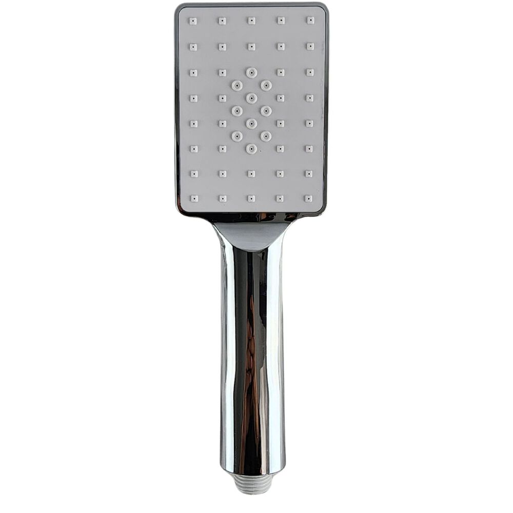 Cabezal De Ducha Ergonómico Rectangular Flujo Fijo Economico image number 0.0