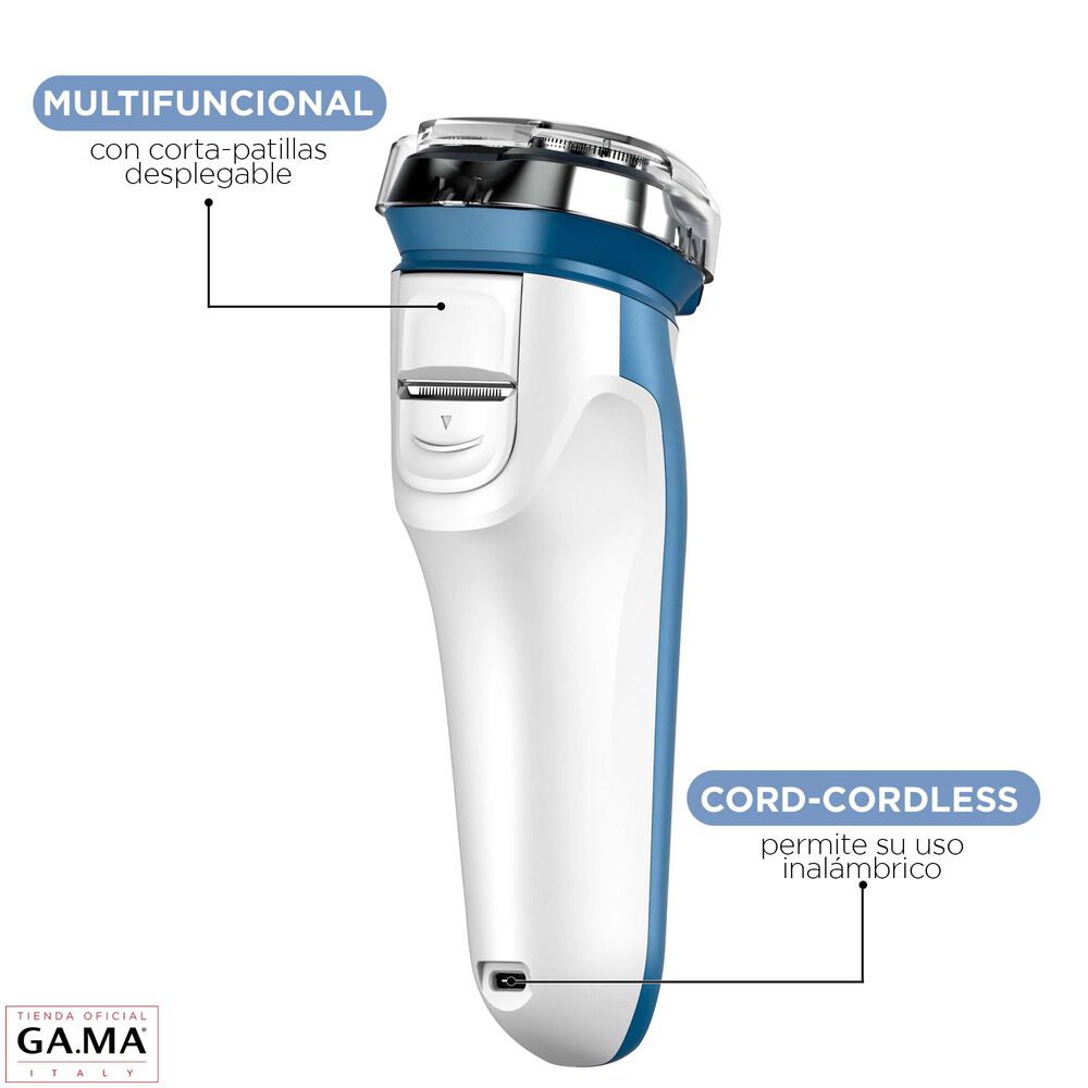 Afeitadora Gama Gsh987 Sport Usb Wet&dry image number 2.0