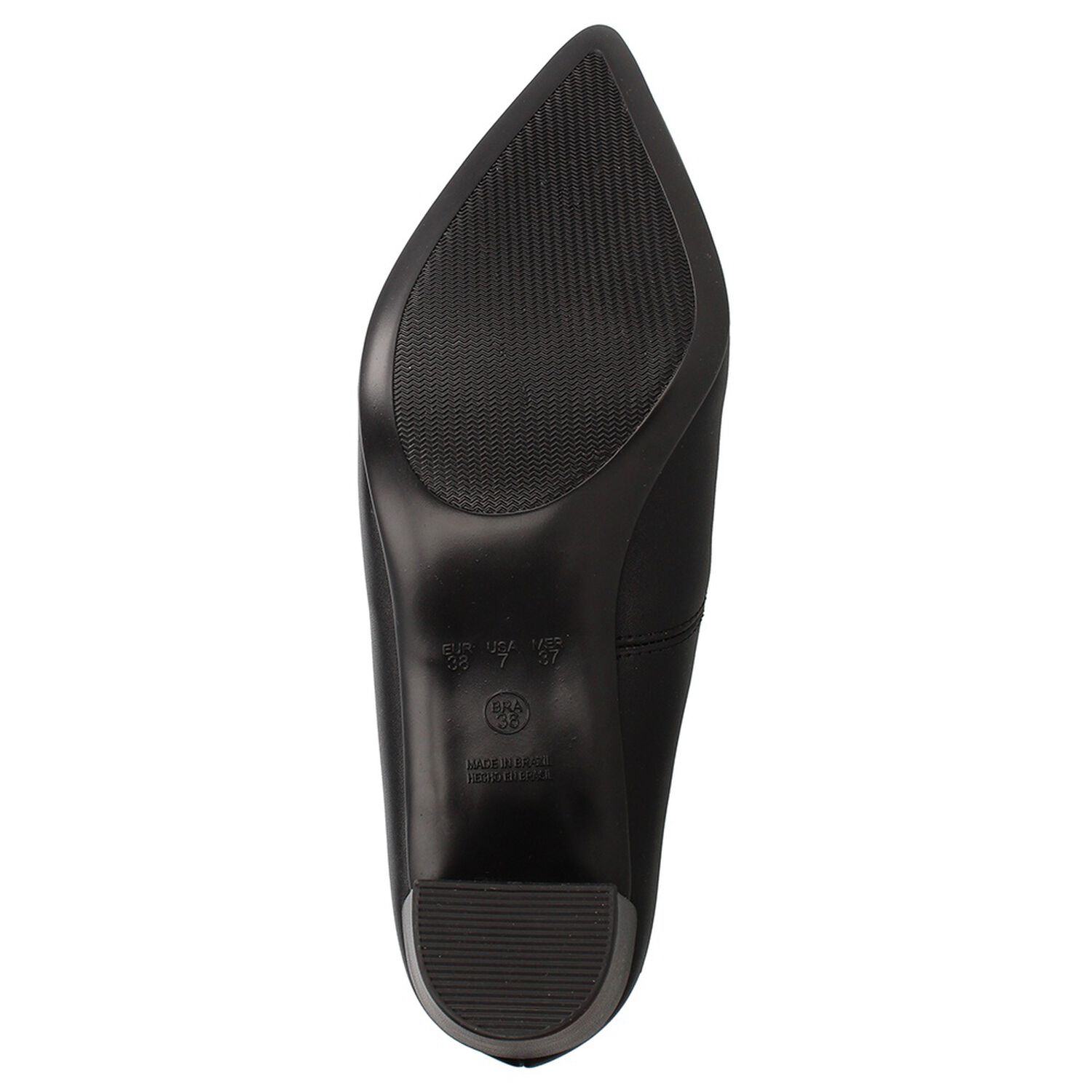 Zapato Taco Mujer Bata Carmen Negro image number 6.0
