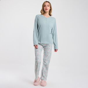 Pijama Manga Larga Mujer Lesage