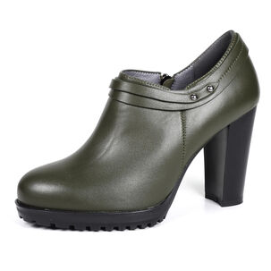 Zapato Cuero Casiana Verde