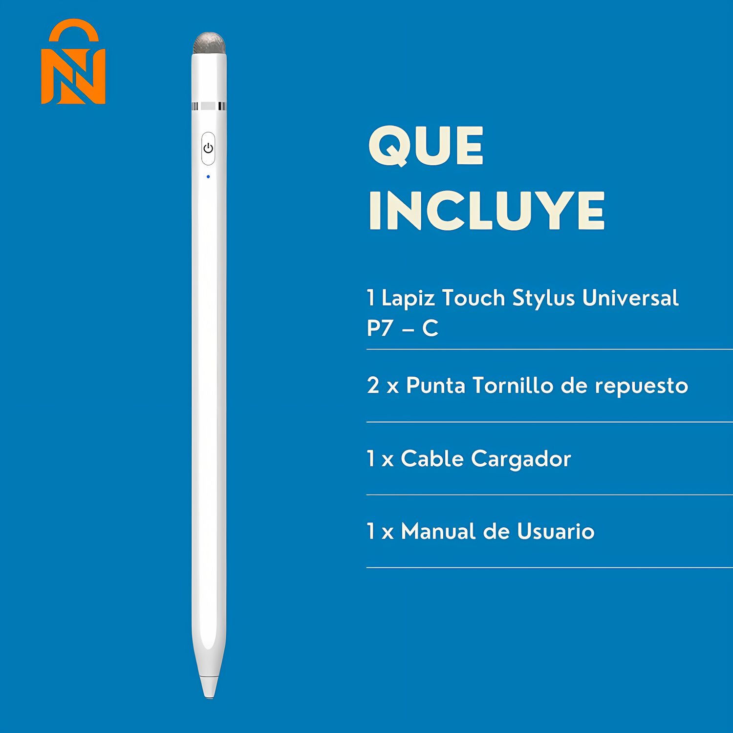 L&aacute;piz Stylus Universal 2 En 1 Con Funci&oacute;n De Inclinaci&oacute;n P7 image number 7.0