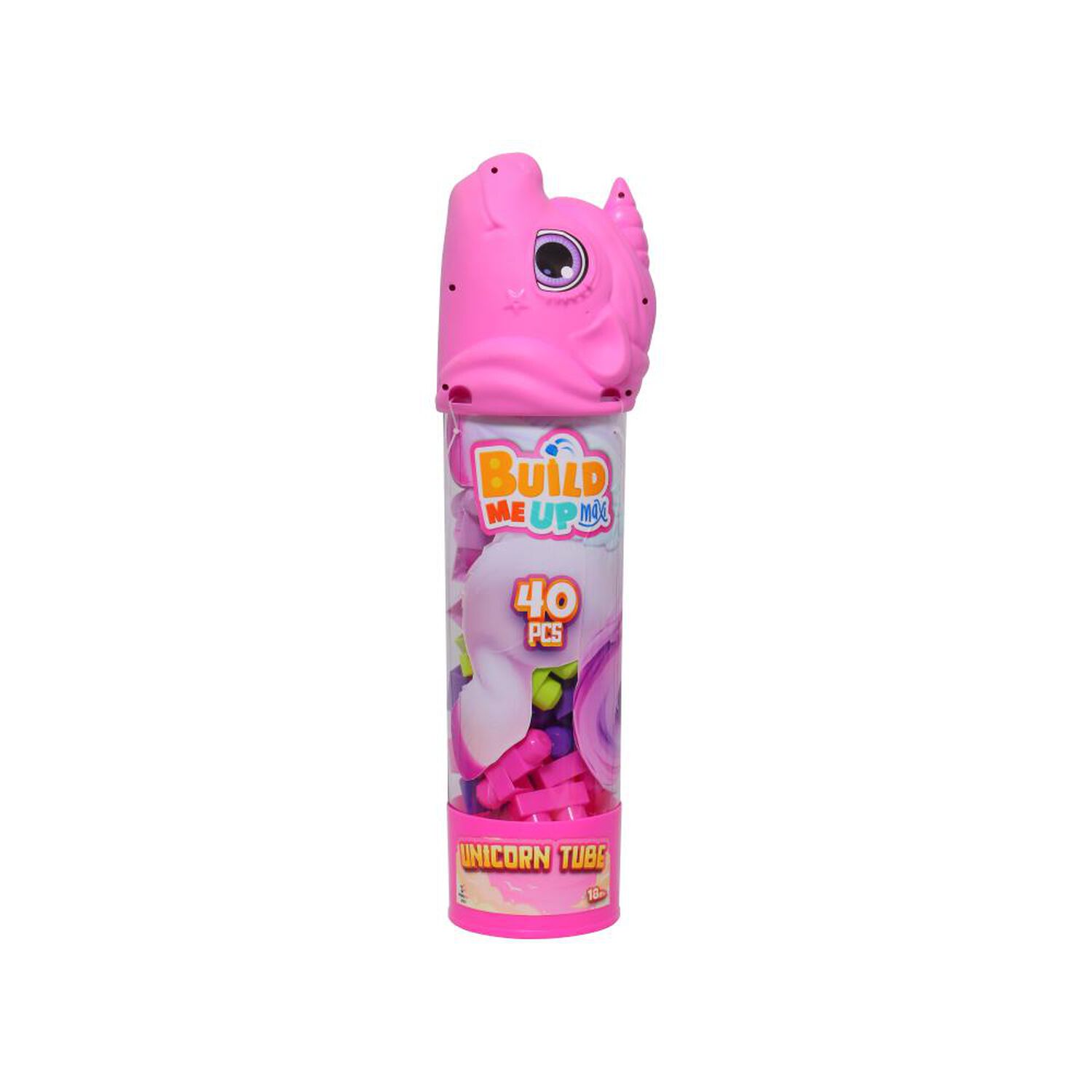 Bloques Maxi 40 Piezas En Tubo Con Figura De Animal Y Exhibidor Happyline image number 3.0