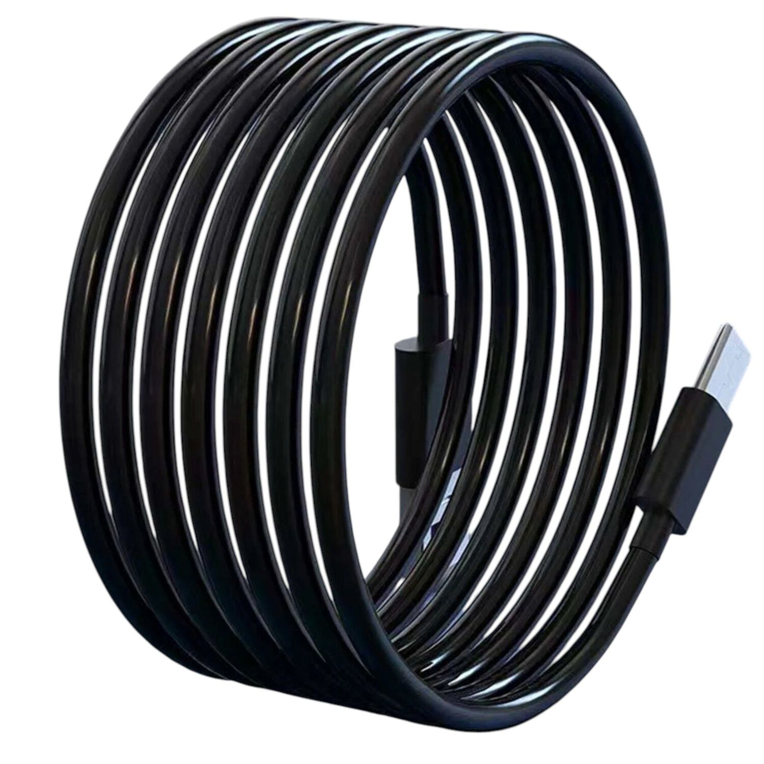 Cable Tecmaster Usb-a A Usb-c 2,5 M 3a Tm-200518-bk image number 9.0