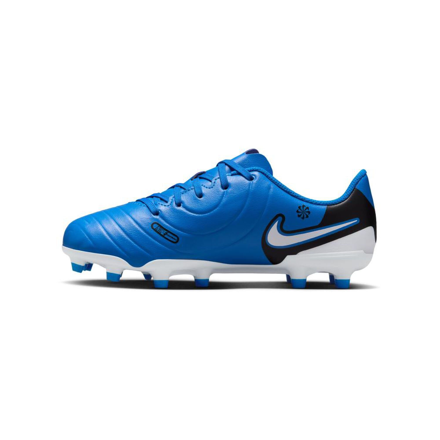 Zapato De F&uacute;tbol Ni&ntilde;o Nike Jr Tiempo Legend 10 Club Azul image number 2.0