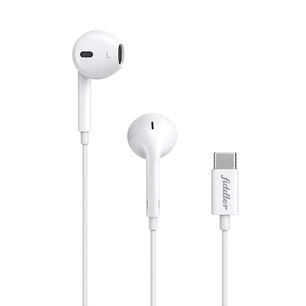 Aud&iacute;fonos Usb-c Con Micr&oacute;fono Fiddler Fd-c Blanco