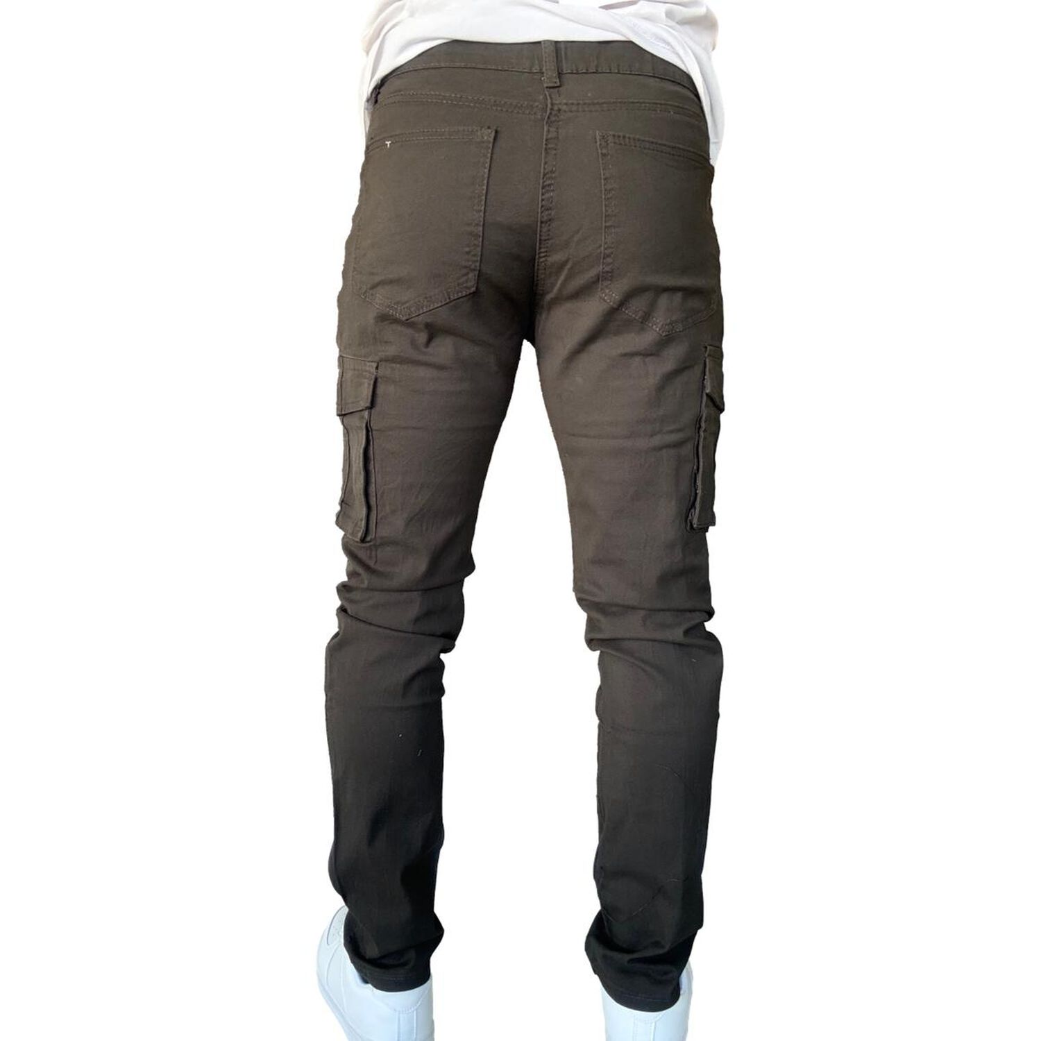 Pantal&oacute;n Cargo Slim Fit Mosaico Tela Elasticada image number 30.0