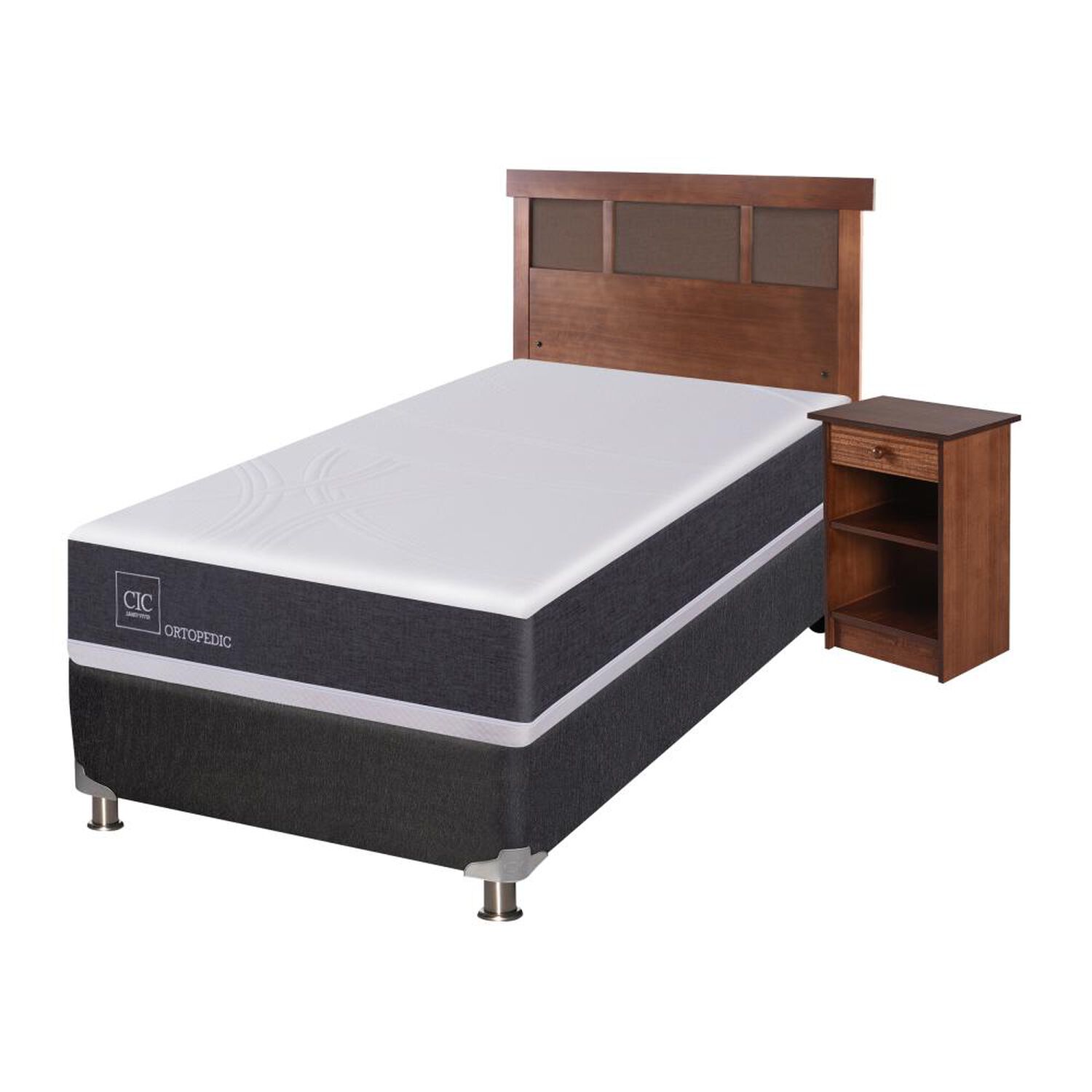 Box Spring Cic Ortopedic 1 Plaza image number 1.0