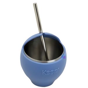 Mate Acero Inoxidable 230ml Con Bombilla Colores - Ps