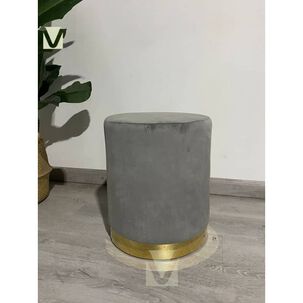 Puff Redondo Terciopelo Fancy