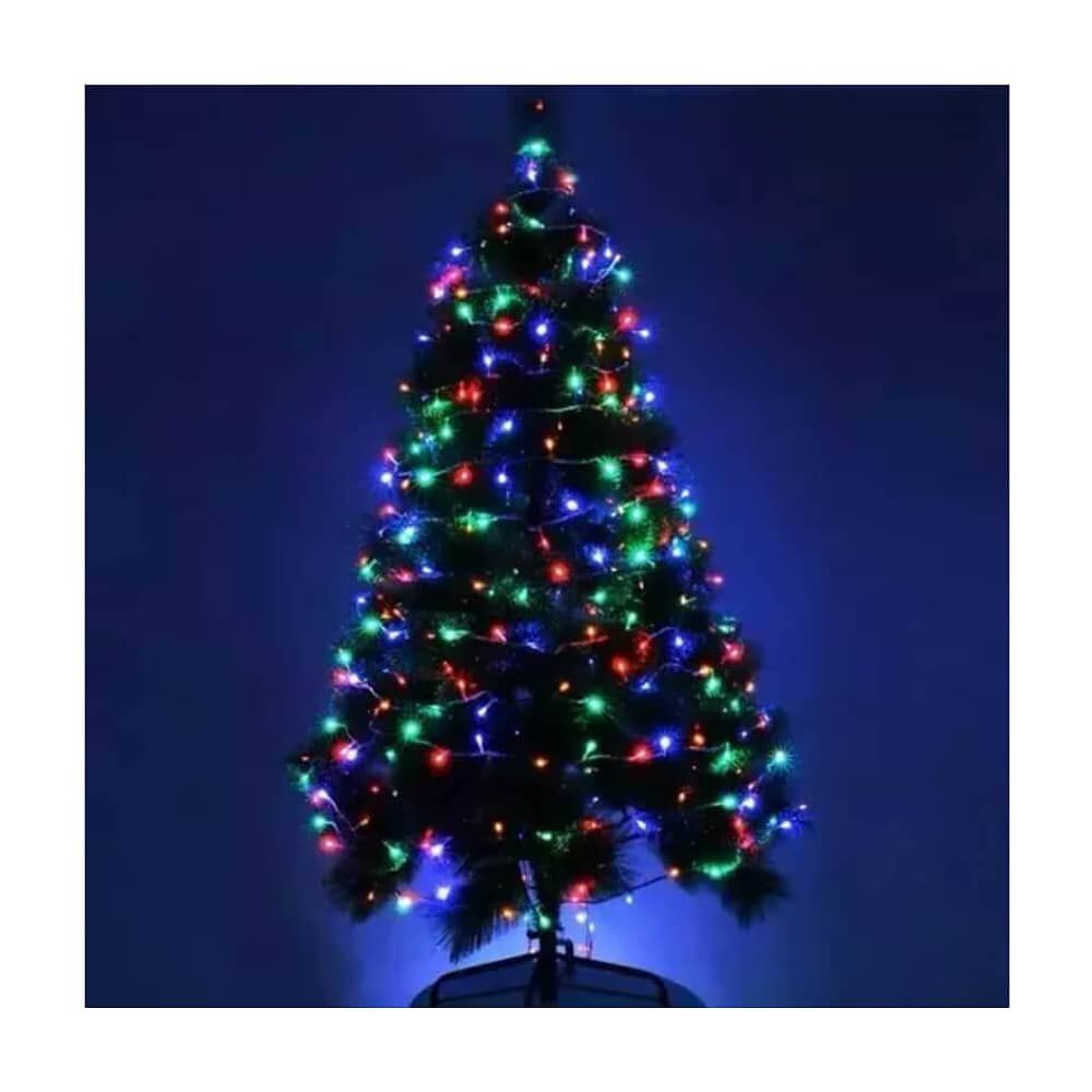 &Aacute;rbol Navidad Pascua Base 6 Luces Led Multicolor image number 1.0