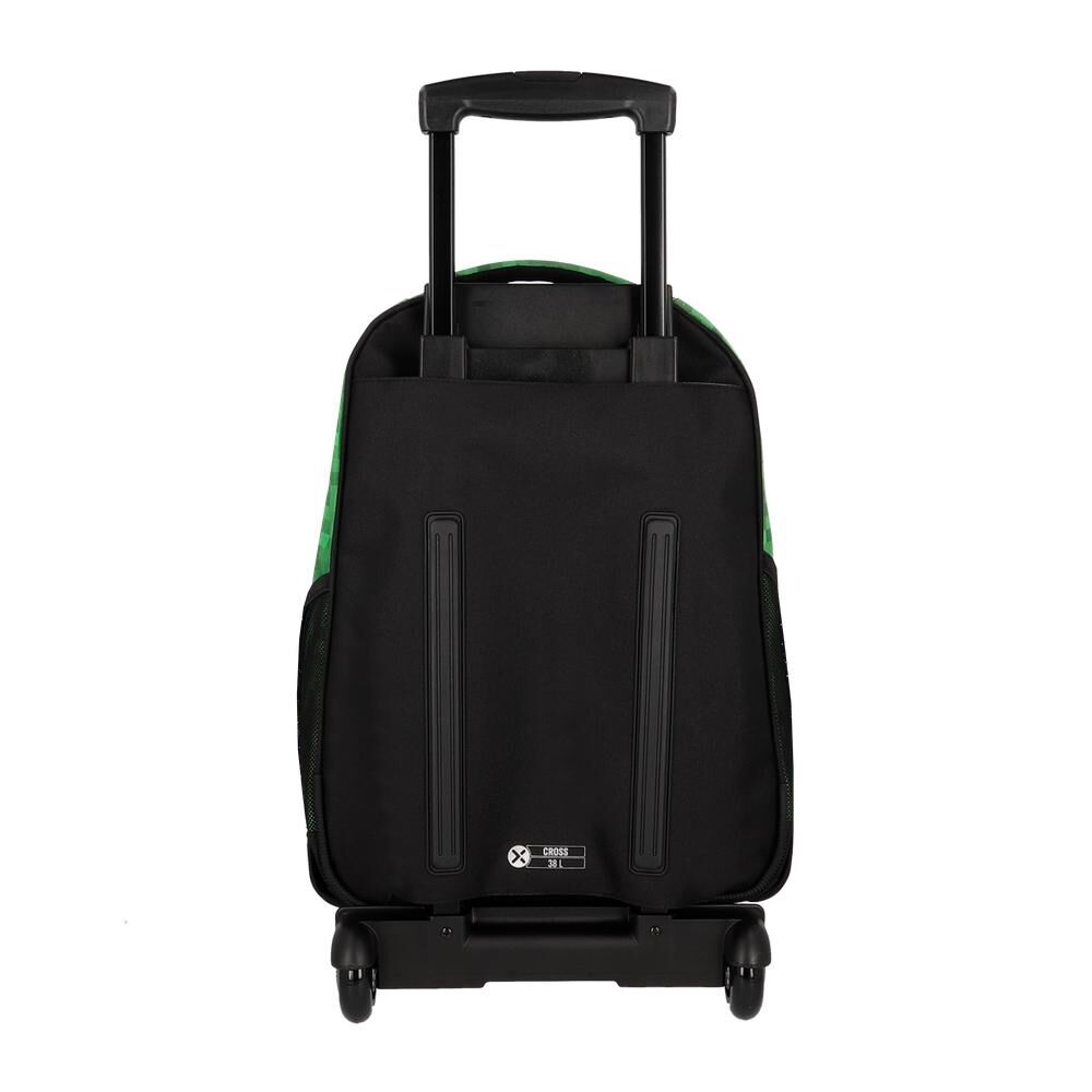 Mochila Con Ruedas Xtrem Cross 6xt Pixels Verde image number 2.0