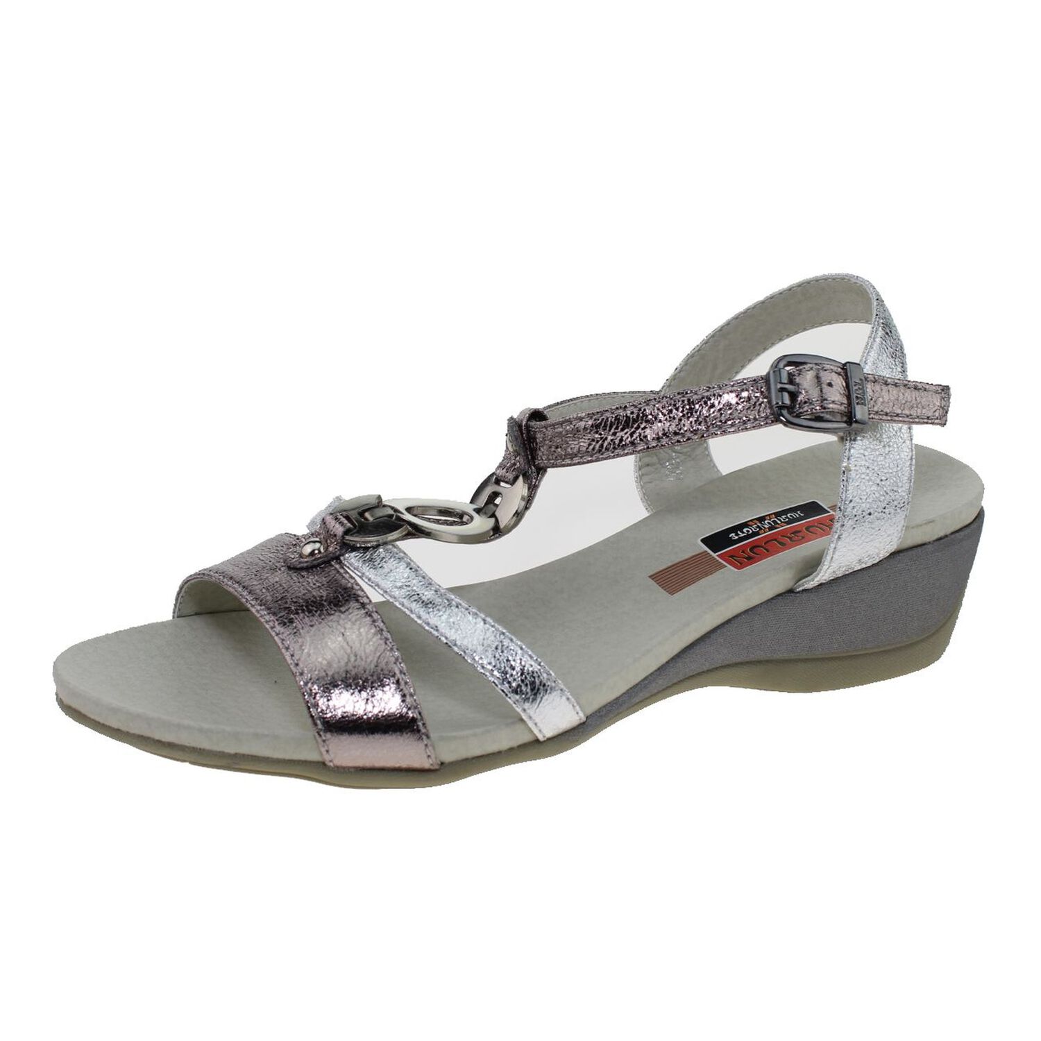 Sandalia Plata Via Franca Art. 5ak78silve image number 0.0