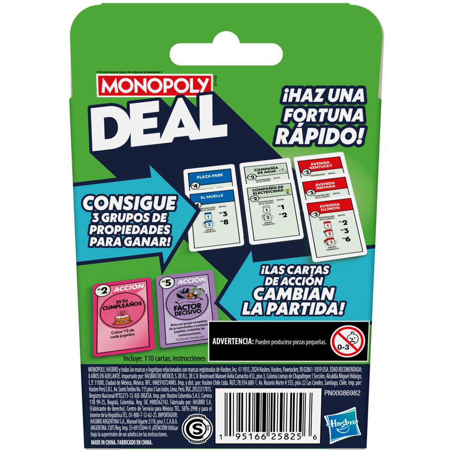 Juego De Mesa Monopoly Deal image number 3.0
