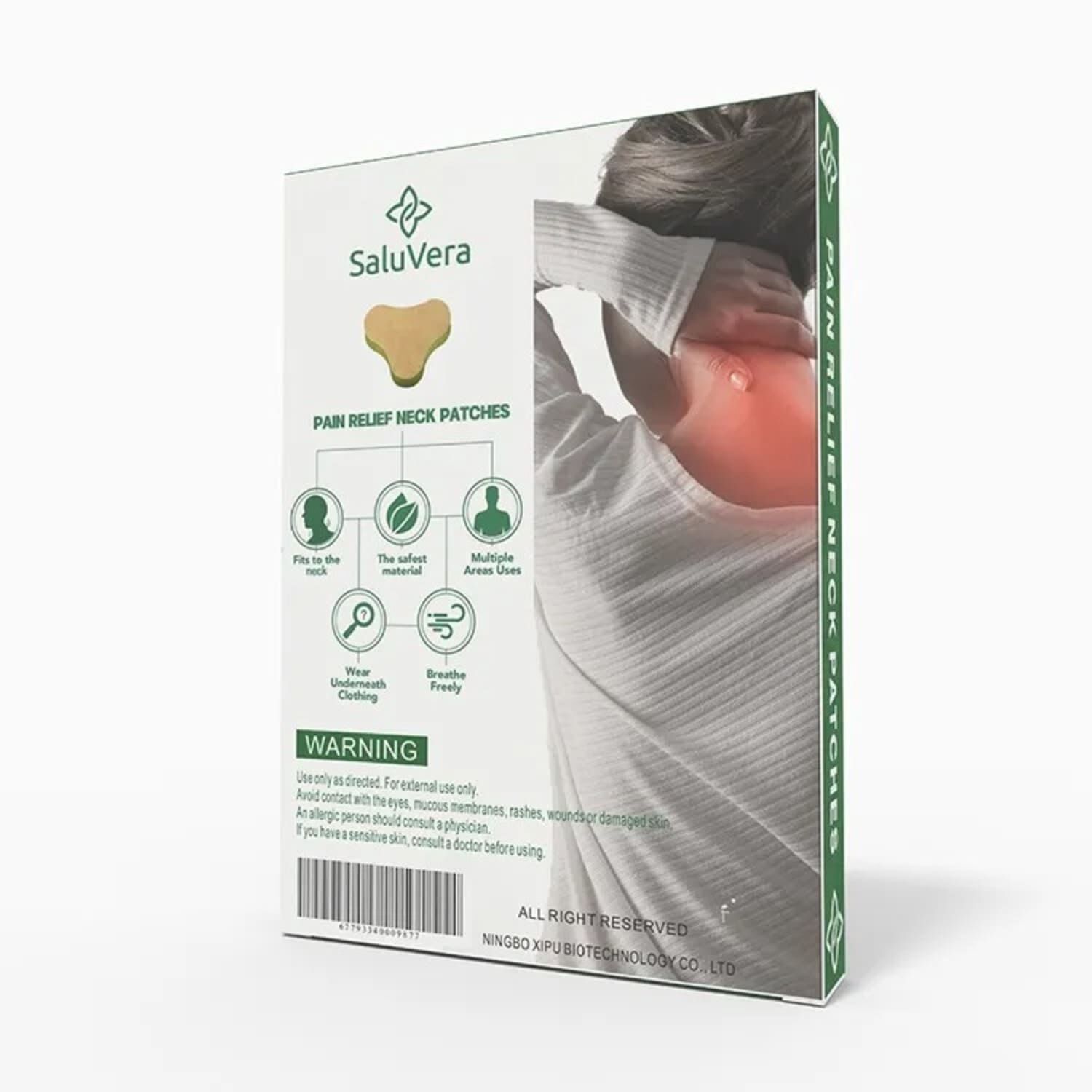 Pack X3 Parches De 10 Unidades Para Dolor Cervical / Muscular image number 6.0