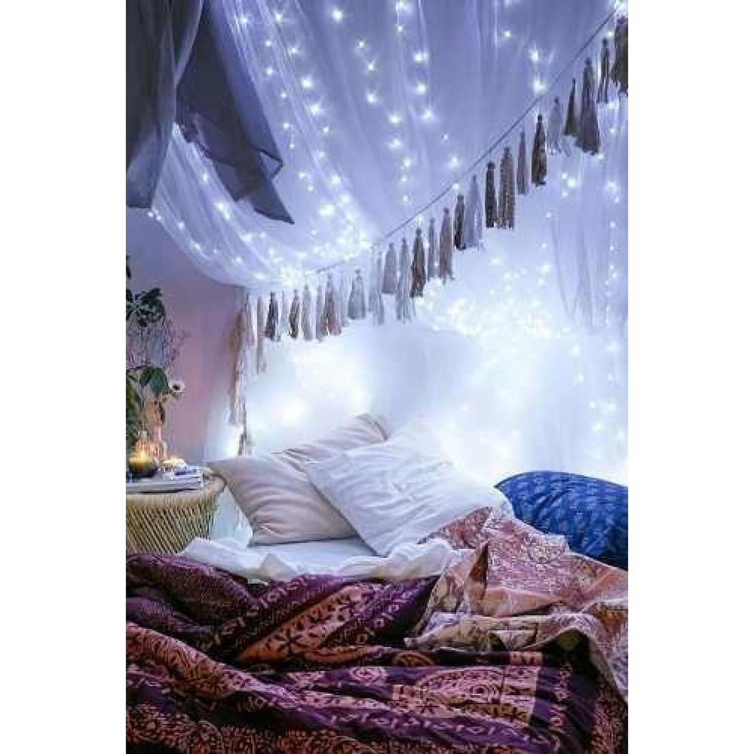 Luces Micro Led Hadas Pilas 2 Metros Colores Pilas Incluidas image number 10.0