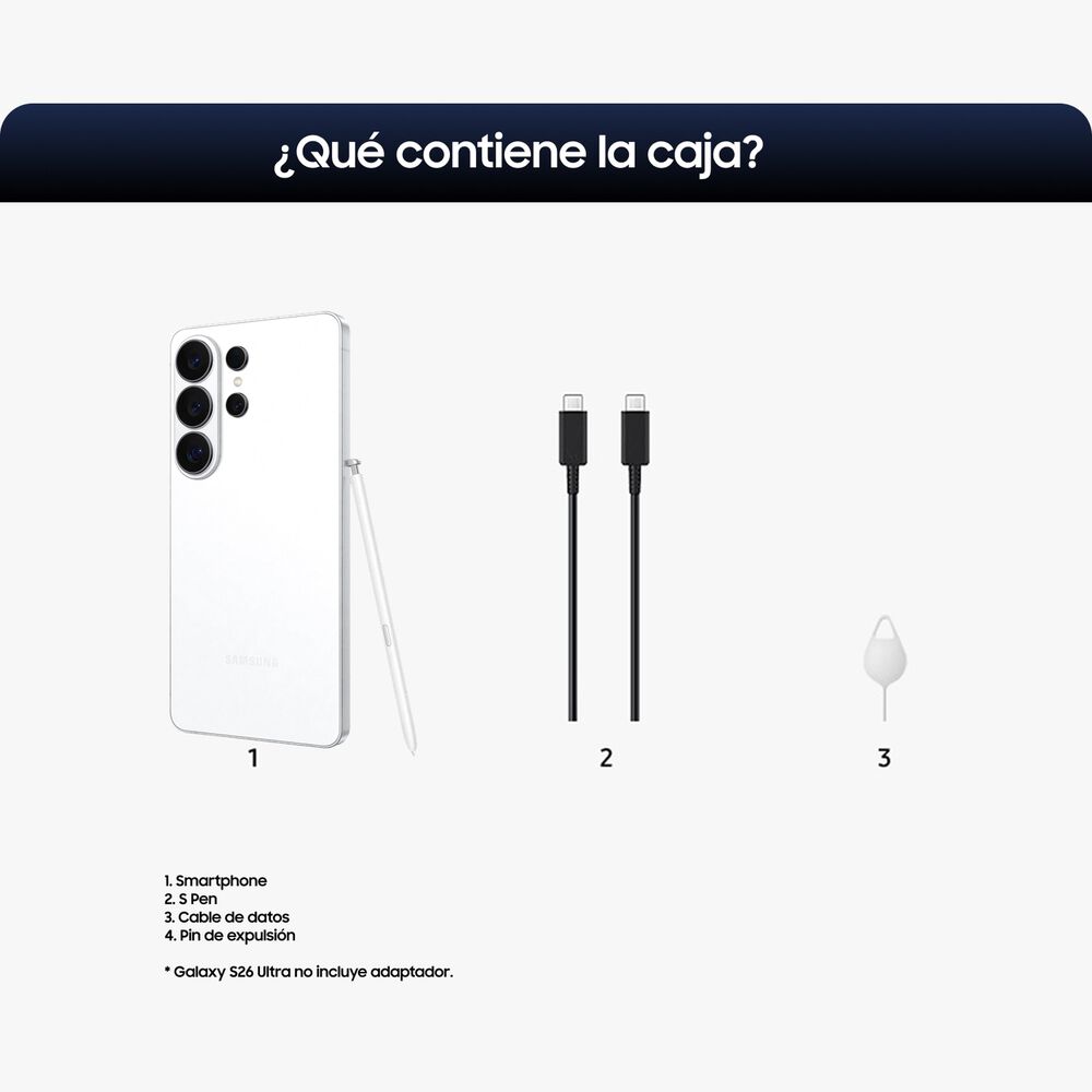 Galaxy S26 Ultra Blanco Dual Sim 512 Gb 12 Gb image number 5.0