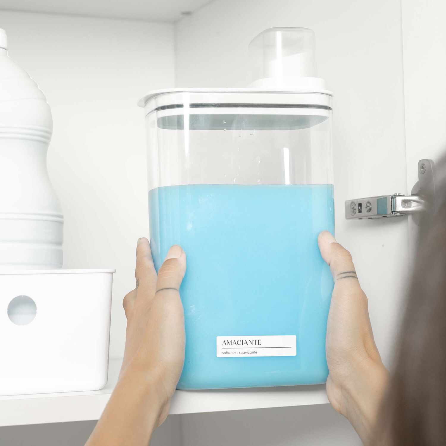 Dispensador De Detergente 2,3 Litros Blanco image number 5.0