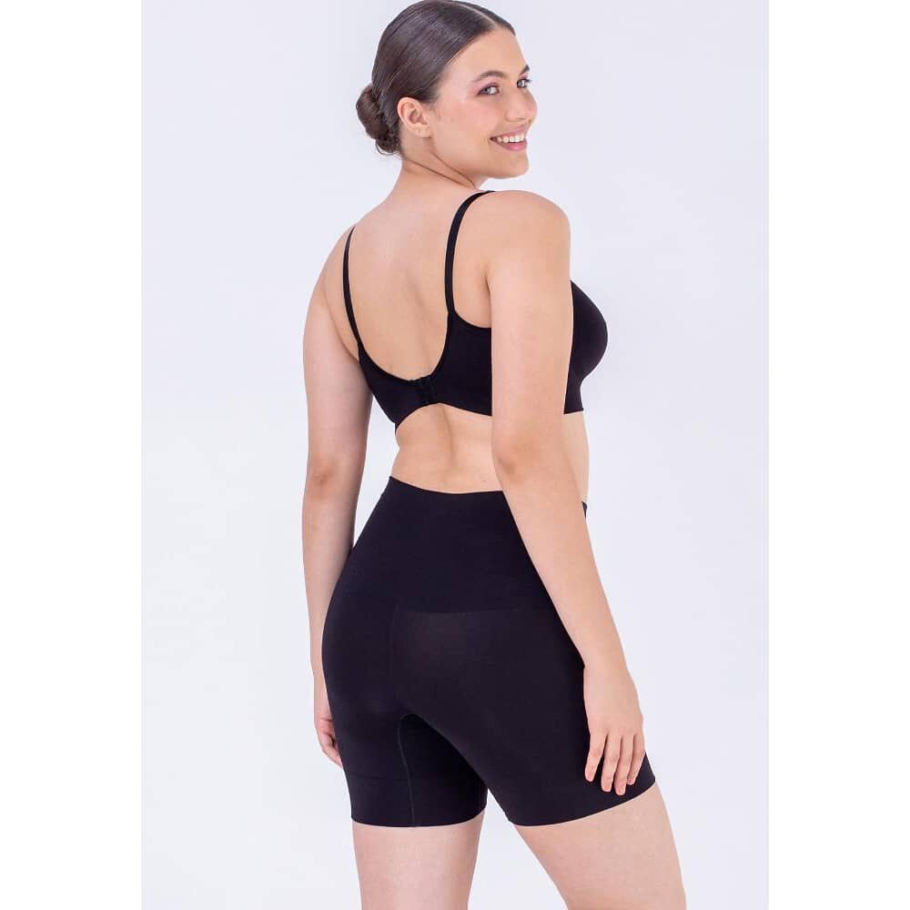 Sost&eacute;n Lactancia Sin Costuras Tira Encaje - Negro 2rios image number 2.0