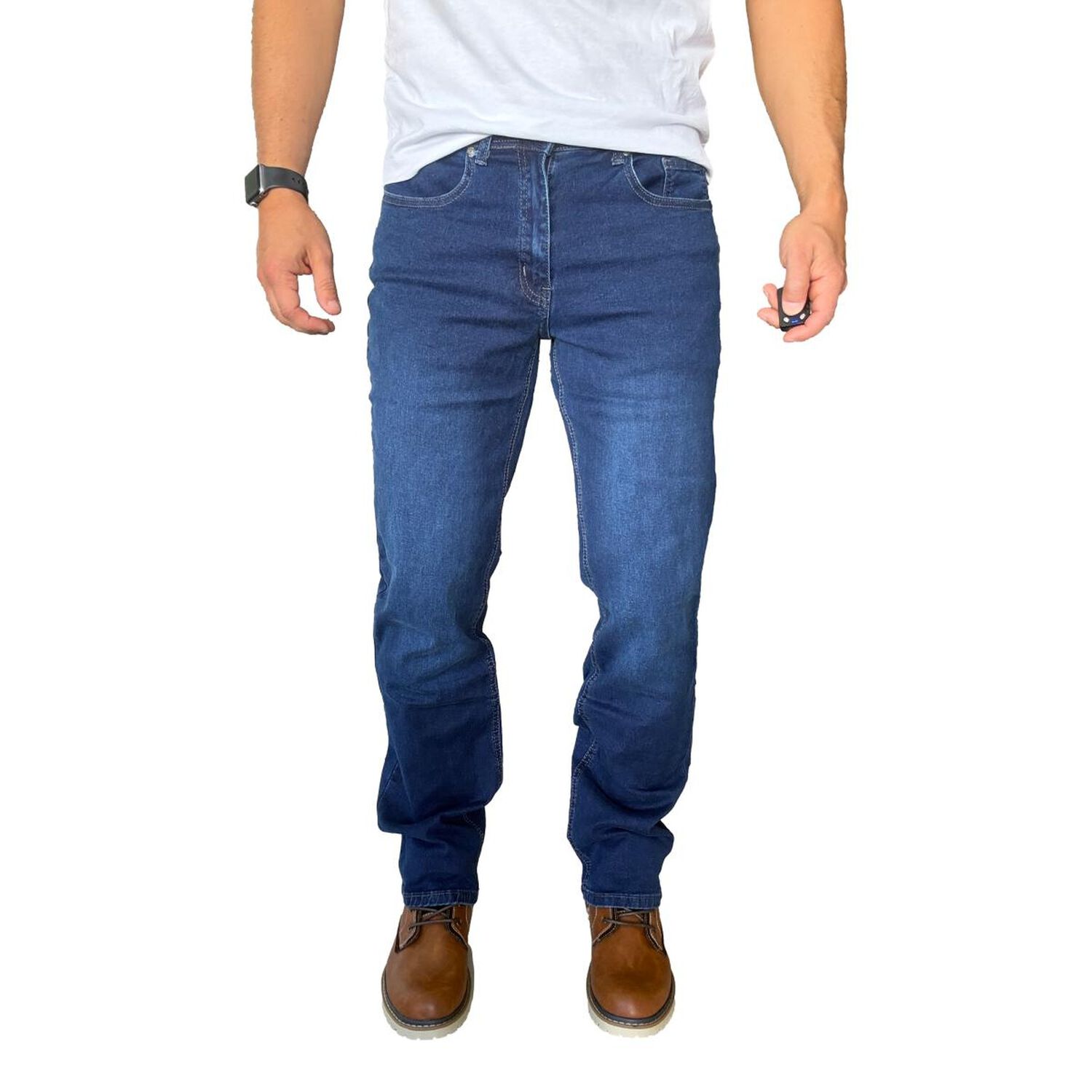 Jeans Elasticados Straight Fit Semirectos image number 8.0