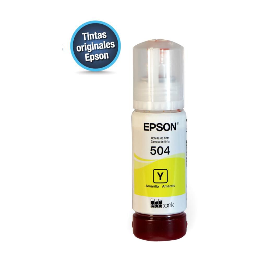 Tinta Epson T504 Yellow image number 0.0