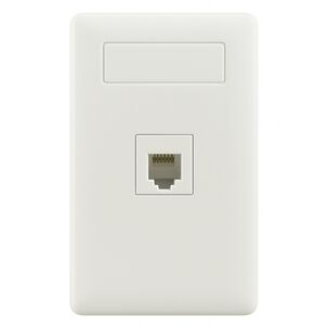 Modulo Conector Rj11 Telef&oacute;nico Blanco Lexo Electric