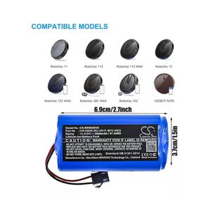 Bater&iacute;a Repuesto Para Eufy Robovac 11s 12 15c/s 30 30c35