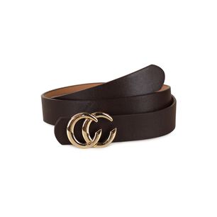 Cintur&oacute;n Mujer Kate Caf&eacute; Oscuro Carven Paris