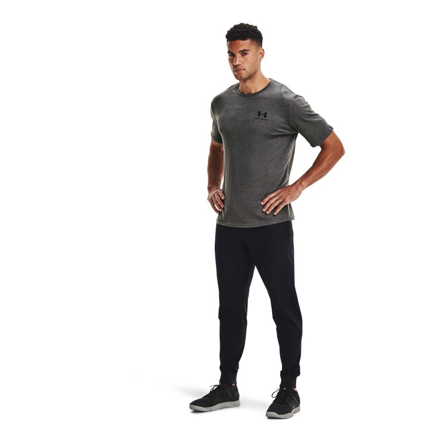 Polera Deportiva Manga Corta Hombre Boxed Sportstyle Under Armour image number 1.0