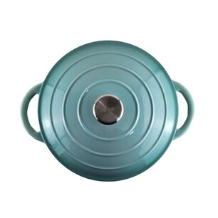 Olla Hierro Fundido 26cm Turquesa Keep Antiadherente Cocina