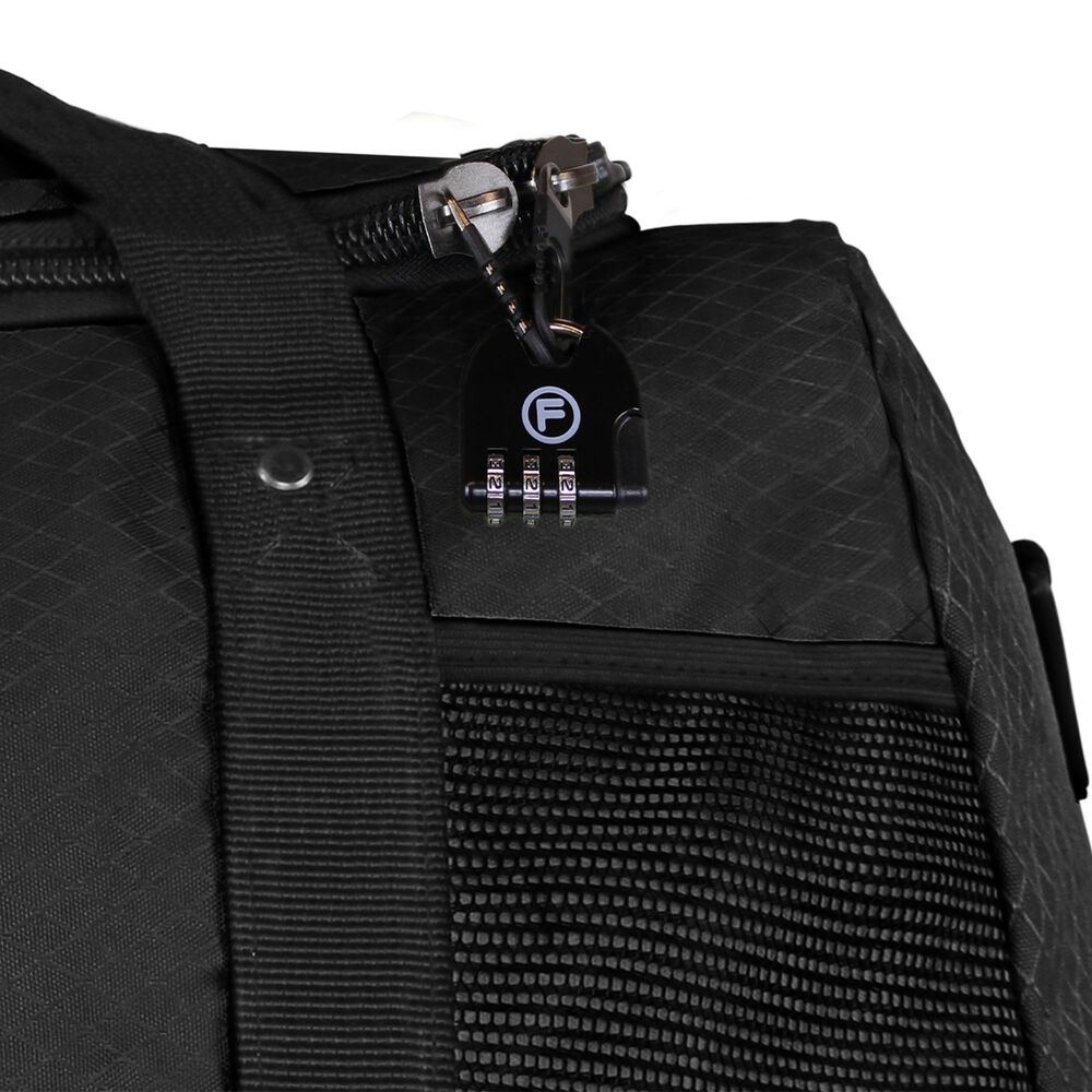 Bolso Tipo Mochila Con Ruedas + Candado Challenger Negro image number 1.0