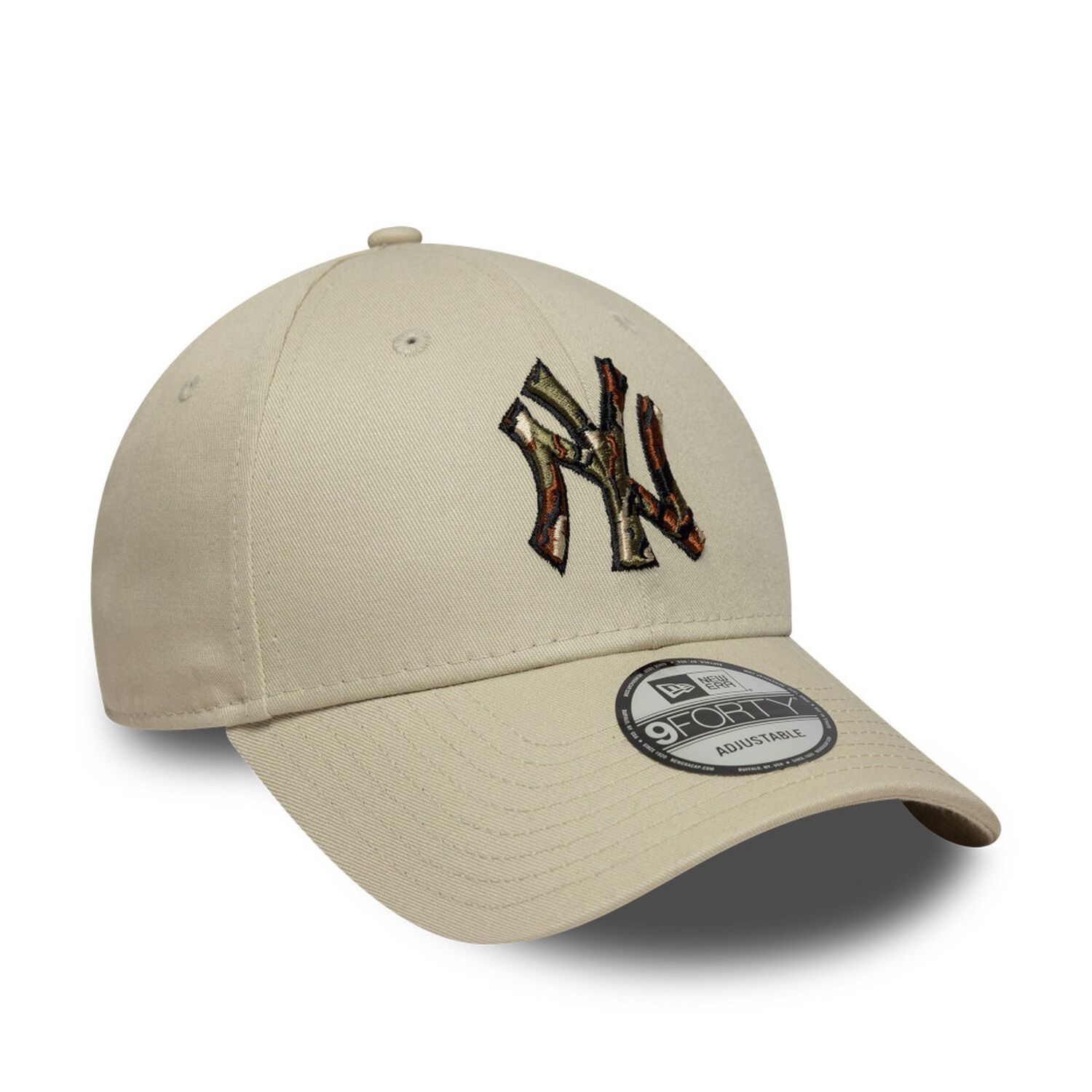 Gorra 9forty Mlb New York Yankees Camo Infill Beige image number 1.0