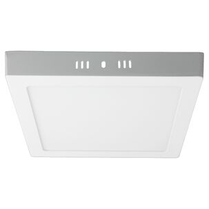 Panel Led Cuadrado Sobrepuesto De 18w, Luz Día 6500k