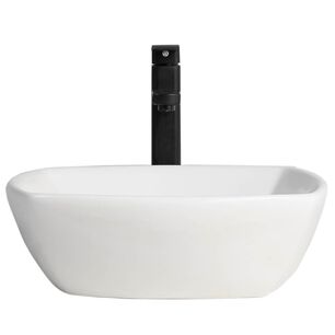Lavamanos Sobreponer Domsa Slc862 Blanco 42x42x13 Cm