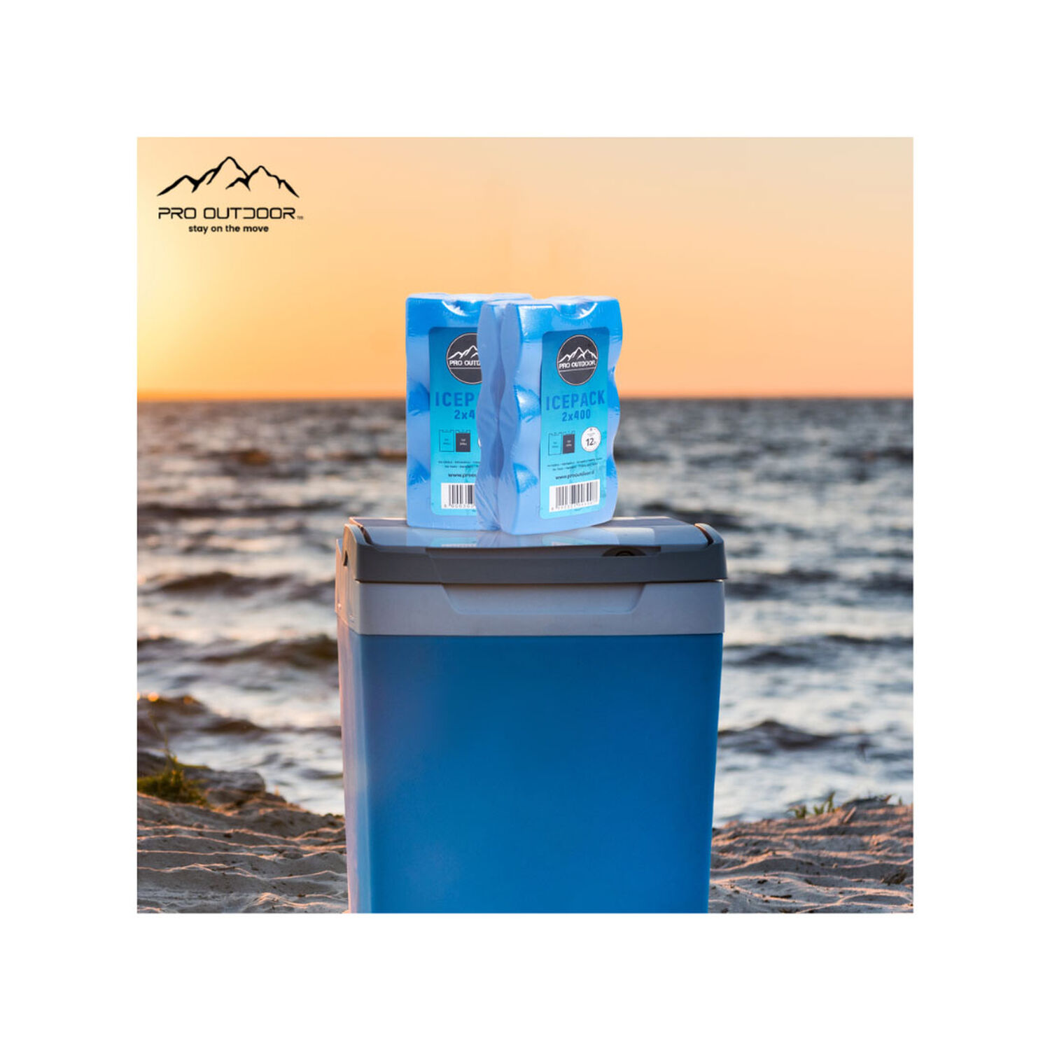 Icepack Duro 2x400 Gramos Pro Outdoor image number 1.0