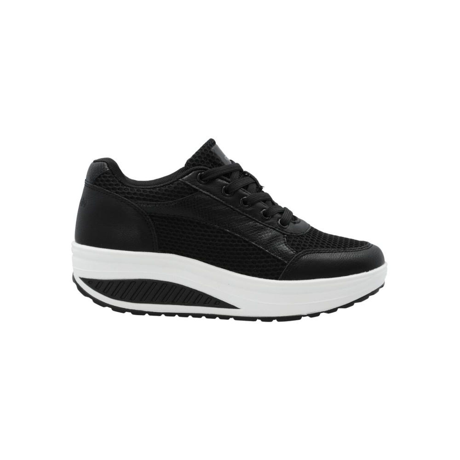 Zapatilla Urbana Mujer Azaleia Camelia Negro image number 1.0