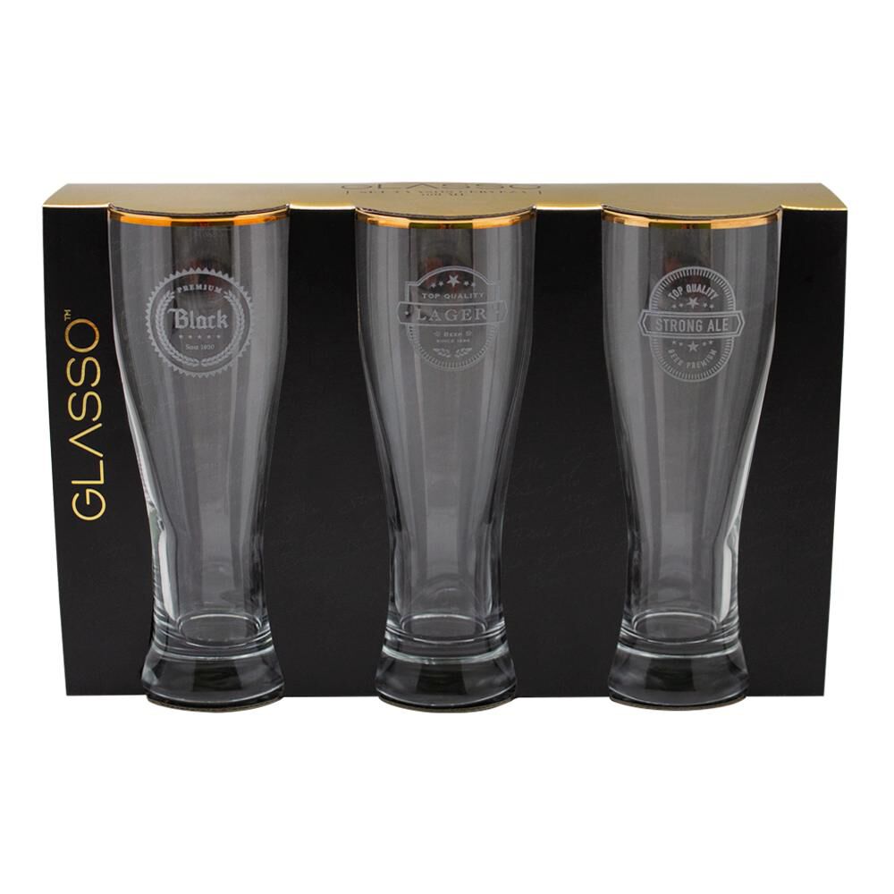 Set De Vasos Glasso Vaso Cerveza 460ml / 3 Personas image number 2.0