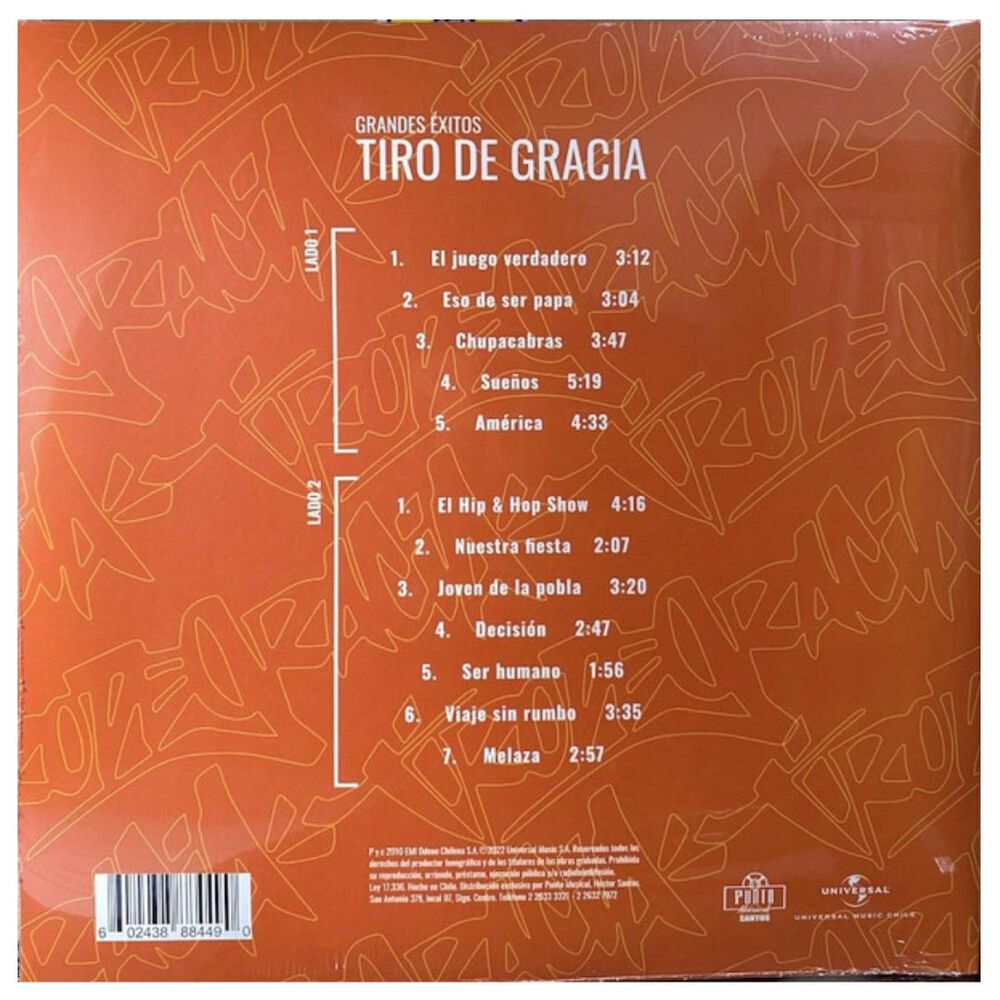 Tiro De Gracia - Grandes Exitos | Vinilo image number 1.0