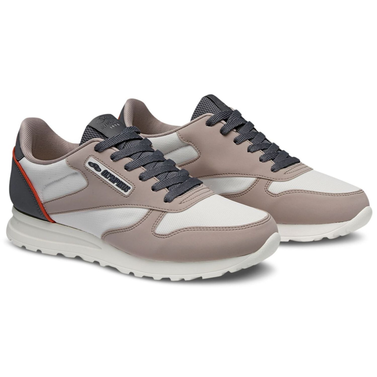 Zapatilla Mujer Jogging 101 Beige/azul image number 1.0