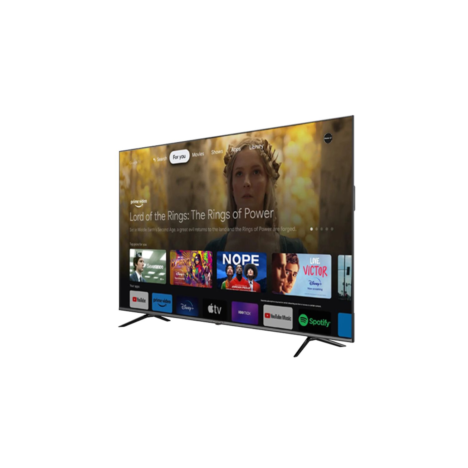 Smart Tv Qled 65" Google Tv 4k Bluetooth Mggk65ufq image number 11.0