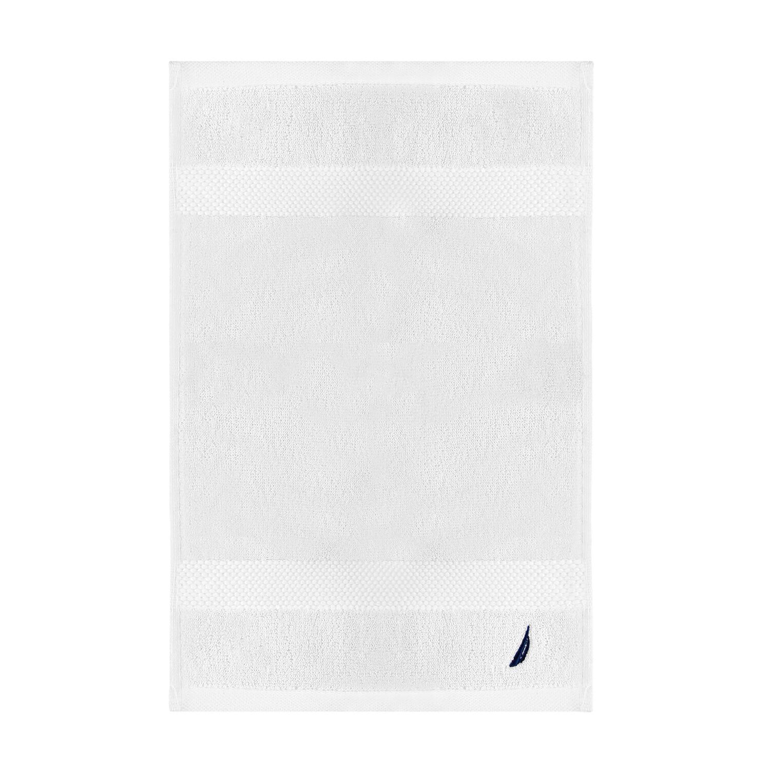 Toalla De Mano Heaven Nautica 100% Algod&oacute;n Alta Absorbencia Blanca image number 3.0