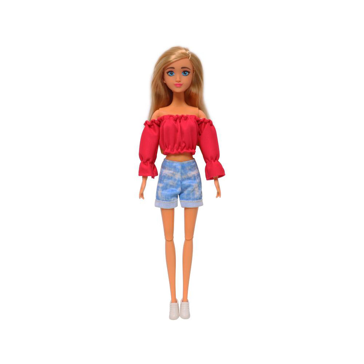 Mu&ntilde;eca Fashion 31 Cm Con Bicicleta Happyline image number 3.0