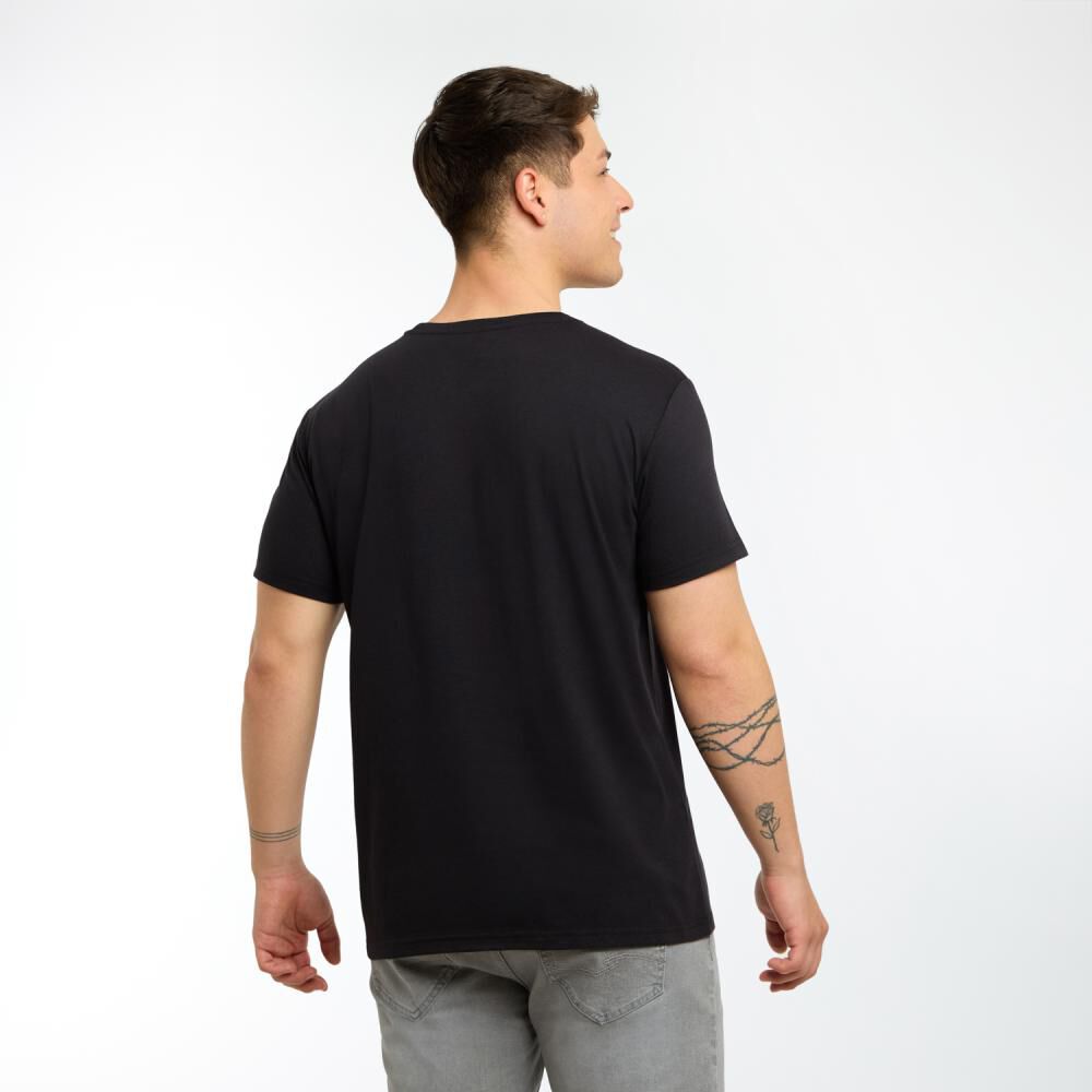 Polera Estampada Manga Corta Cuello Redondo Hombre Skuad image number 3.0